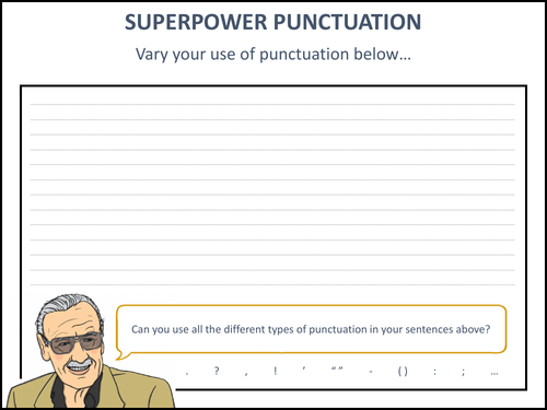 Superpower Punctuation