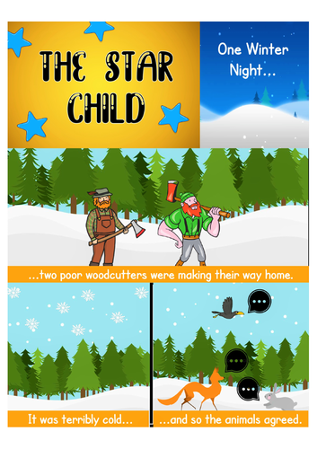Star-Child (By Oscar Wilde) Comic.