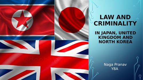 Law and Criminality - Thesis and PPT.