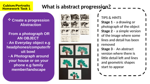 Portraiture Homework Tasks