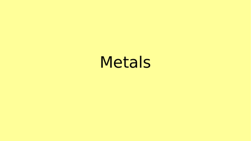 Extraction of metals - by carbon