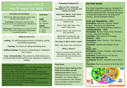 Year 9 Knowledge Organisers (3 Terms)