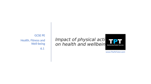 AQA GCSE PE - Health & Physical Activity