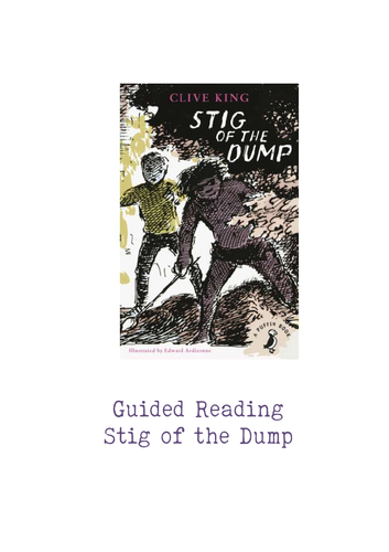 Stig of the Dump Guided Reading Pack