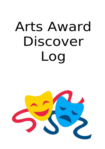 Arts Award Discover Log
