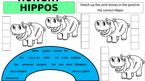 Spanish Hungry Hippos, Pac-Man and Rubiks Cube Templates