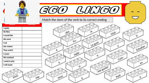 Spanish Lego Lingo