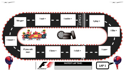 Spanish Grand Prix Style Worksheet