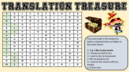 Spanish Translation Treasure