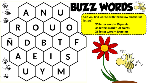 Spanish Buzz Words Starter