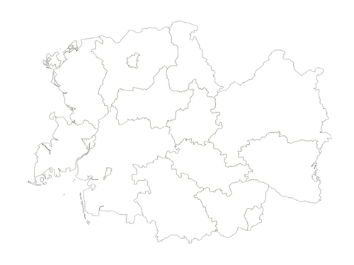Germany blank map
