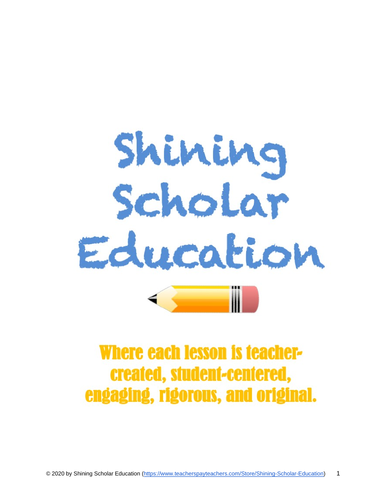 Essay/Narrative/Story Mind Map and Outline Prewriting Activity