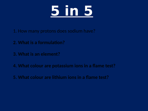 Metal Hydroxides - GCSE - Chemistry - Higher Tier