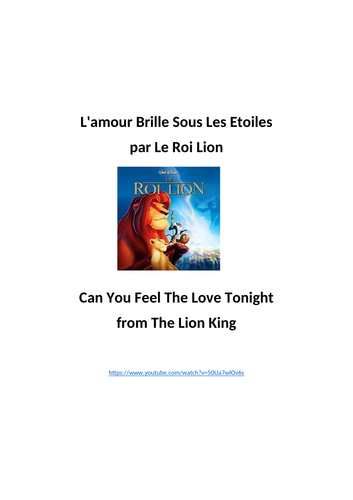 Watch Le Roi Lion