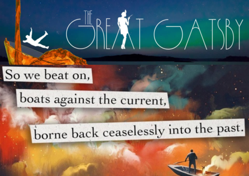The Great Gatsby, Key Quote , Display, Visual Aid