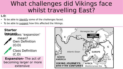 Vikings: Settlement in the East Lesson