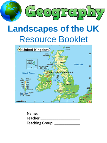 Landscapes of the UK resource booklet OCR A GCSE Geography
