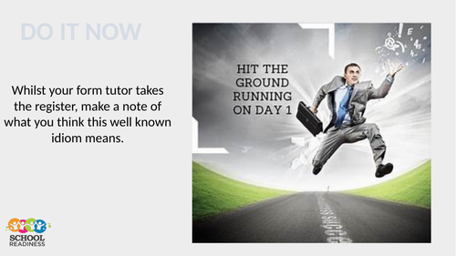 Back to school assembly