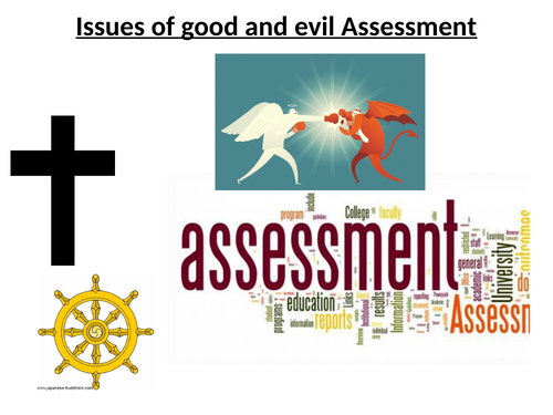 WJEC GCSE RE - Unit One - Issues of good and evil assessment and coded marking template