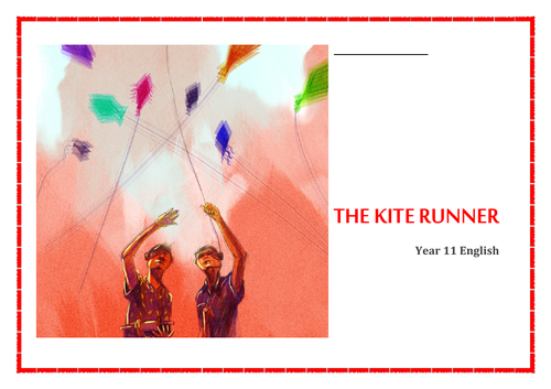 The Kite Runner - Notes for Students