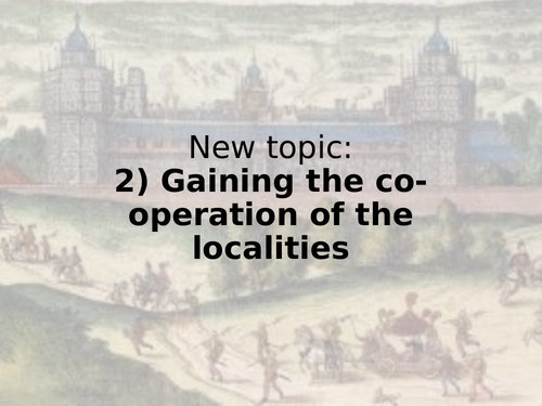 How effectively were the localities governed? (Tudor) (Edexcel History A level Paper 3 option 31)