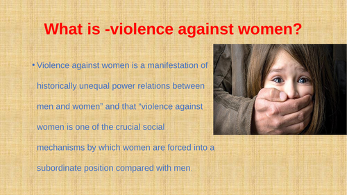 Violence Against  Women