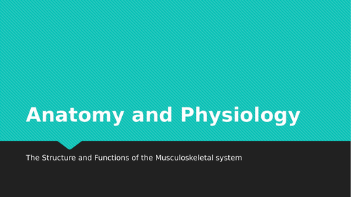AQA GCSE PE Anatomy + Physiology Lesson Content + Exam Q's STRUCTURE + FUNCTION MUSCULOSKELETAL