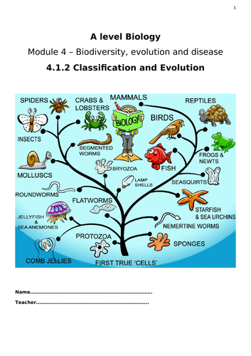 A-Level Biology resources