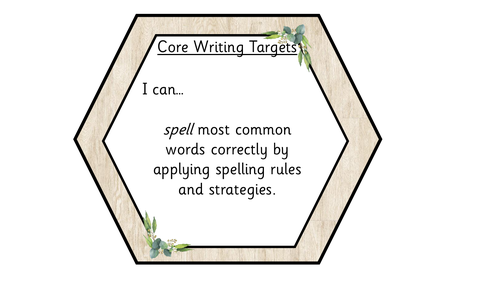 Narrative Writing Genre Targets: Second Level