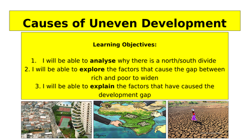 Causes of uneven development: Collaborative learning lesson