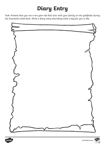 Queen Victoria Diary Writing