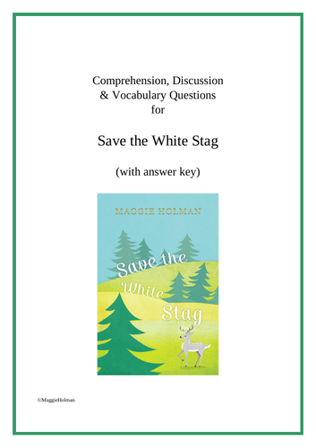 Save the White Stag: Reading Comprehension
