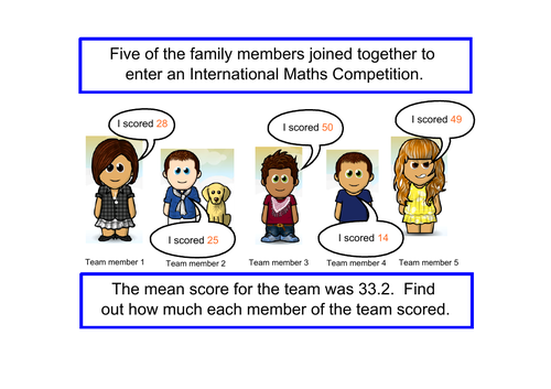 Creating Algebraic Expressions from Words (Al's Family Lesson)