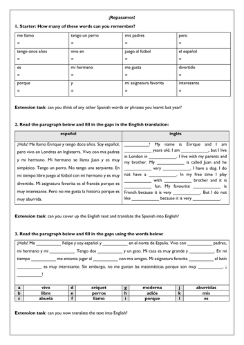 pearson education inc spanish worksheet answers