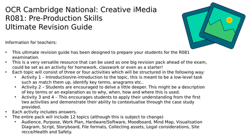 R081: Ultimate Revision Guide