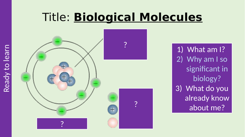 Monomers and Polymers AQA Biological Molecules Intro A Level Biology