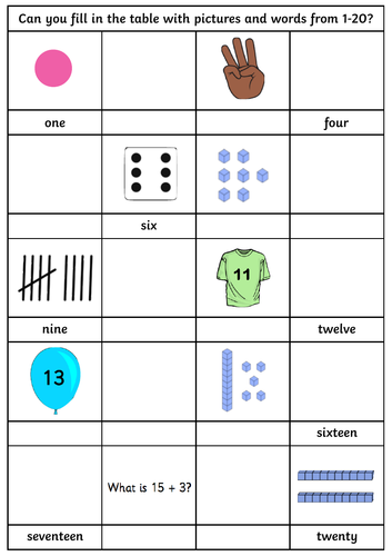 Y1/2 Matching Representations 1-20