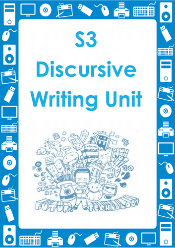 Discursive Writing Booklet - Technology