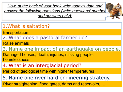 KS3 Glaciation L3: How do glaciers move?