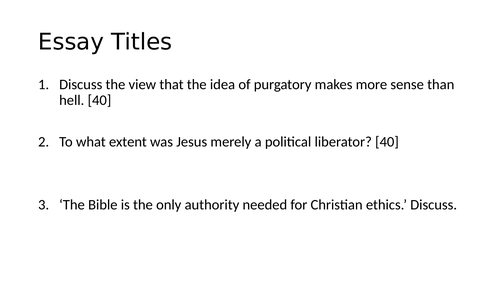 OCR Christian Moral Action