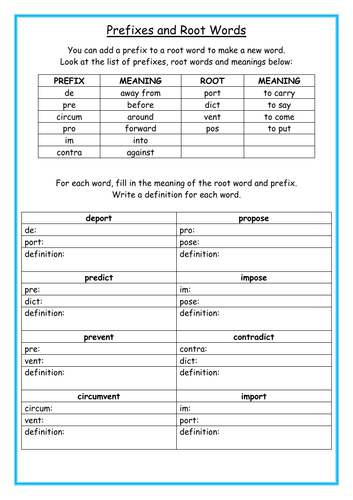 prefixes-and-root-words-teaching-resources