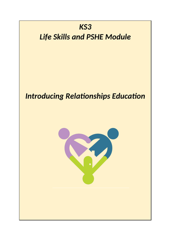 Sex Education modules linked to Statutory Guidance for KS3 and KS4