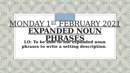 Year 5 Grammar Unit Teaching Resources