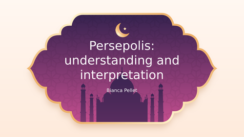 Persepolis bundle: PPT, comprehension sheet, answer grid