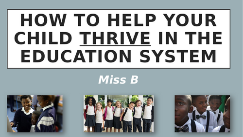 How to help your child thrive in education