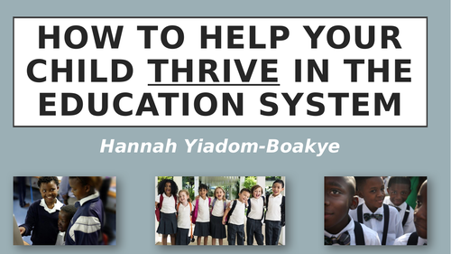 How to help your child thrive in education