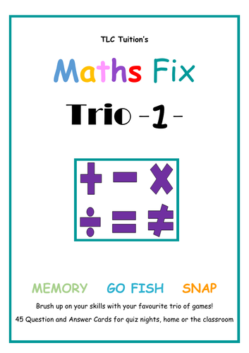 Maths Fix Trio - 1 -