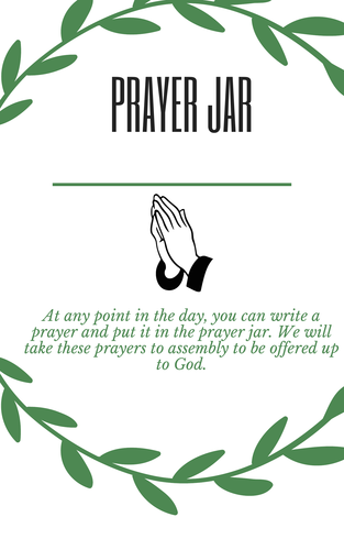 Prayer Jar | Teaching Resources