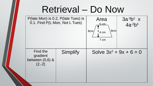 EdExcel GCSE Higher Unit 11 - Multiplicative Reasoning