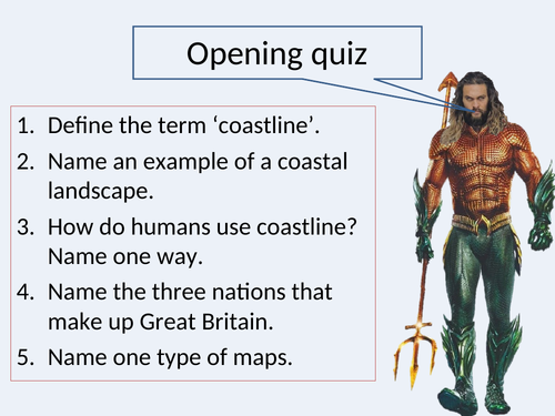 KS3 Coast unit lesson 2 What shape our coastline?